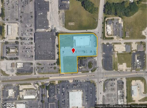  510 E Pershing Rd, Decatur, IL Parcel Map