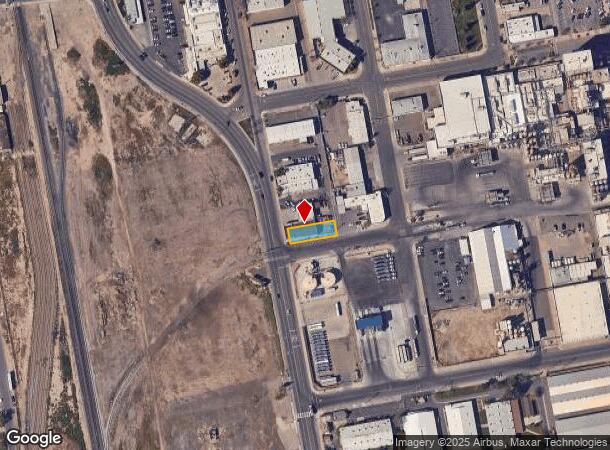  460 S K St, Tulare, CA Parcel Map