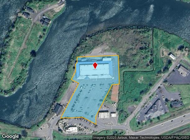  700 Willapa Pl, Raymond, WA Parcel Map