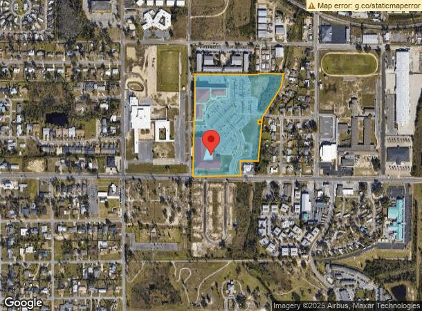  808 W 11Th St, Panama City, FL Parcel Map