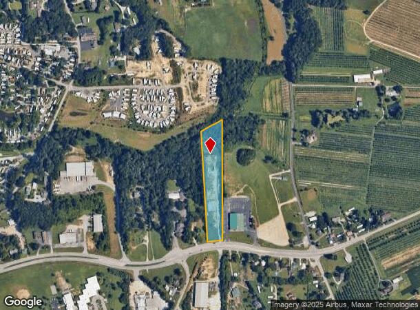  985 Upward Rd, Flat Rock, NC Parcel Map