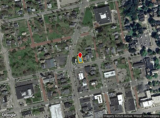 7 E 6Th St, Jamestown, NY Parcel Map