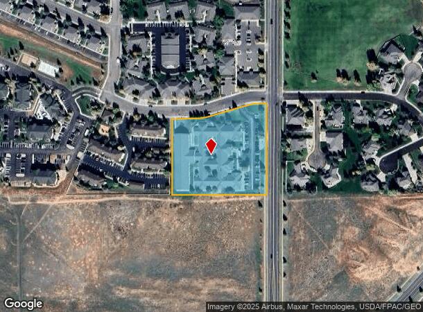  1072 N 22Nd St, Laramie, WY Parcel Map