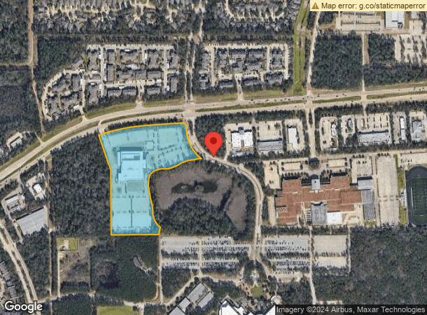  100 Fellowship Dr, Conroe, TX Parcel Map