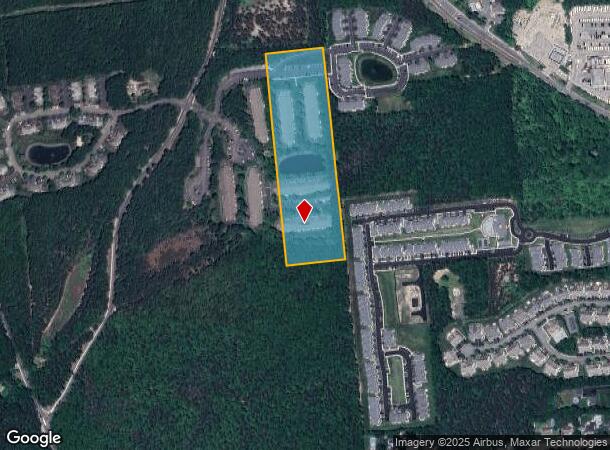 Sunrise Hwy, Center Moriches, NY Parcel Map