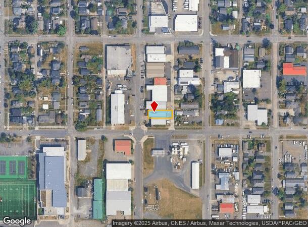  2106 Grant St, Bellingham, WA Parcel Map