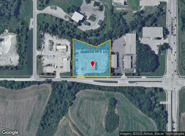 1250 W 151St St, Olathe, KS Parcel Map