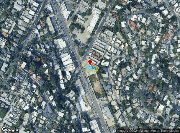  3337 W Sunset Blvd, Los Angeles, CA Parcel Map