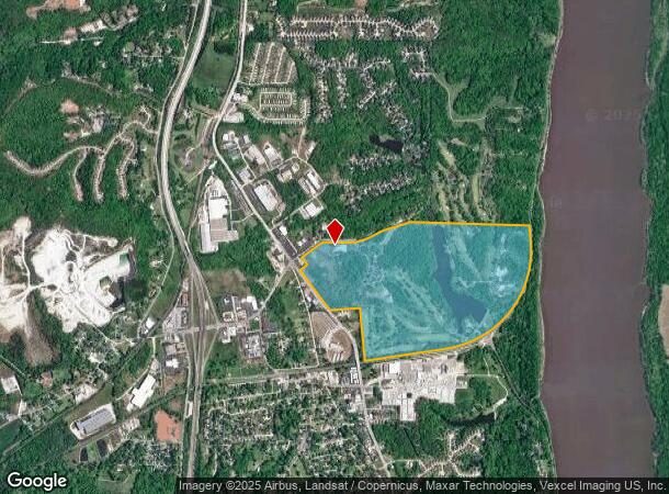 1230 Abbey Ln, Pevely, MO Parcel Map