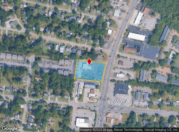  1433 Memorial Blvd, Murfreesboro, TN Parcel Map