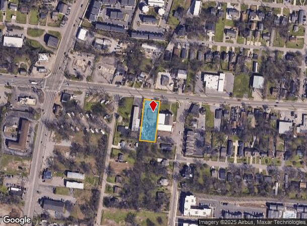  202 E Trinity Ln, Nashville, TN Parcel Map