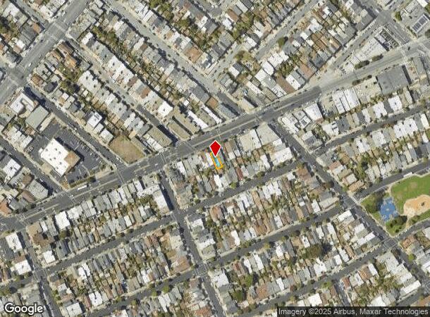  6057 Mission St, Daly City, CA Parcel Map