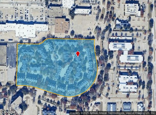  4701 Preston Park Blvd, Plano, TX Parcel Map