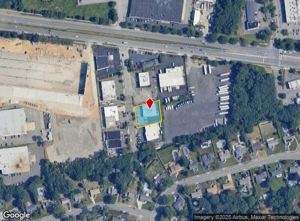  1605 9Th Ave, Bohemia, NY Parcel Map