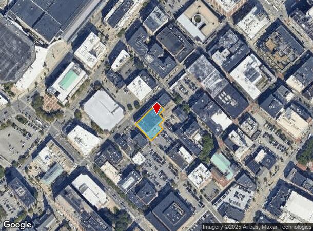  150 Washington St, Providence, RI Parcel Map