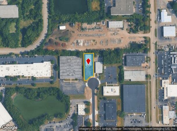  7530 Plaza Ct, Willowbrook, IL Parcel Map