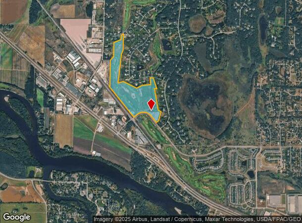 9333 Alpine Dr Nw, Anoka, MN Parcel Map