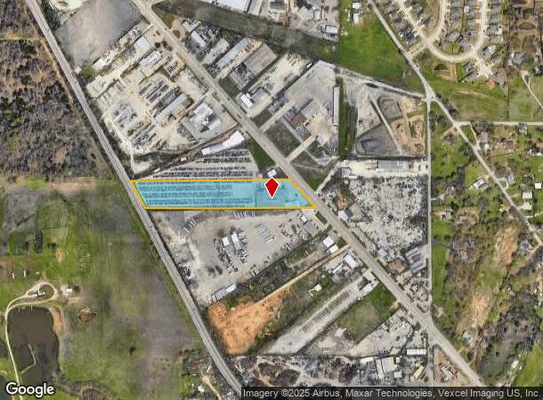  1208 E Kennedale Pky, Kennedale, TX Parcel Map