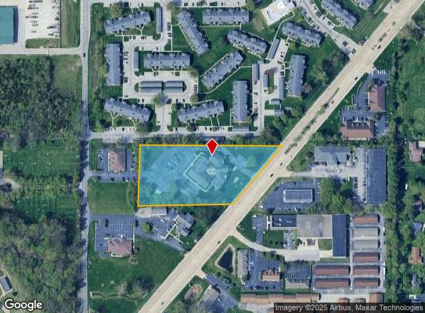 10000 Allisonville Rd, Fishers, IN Parcel Map