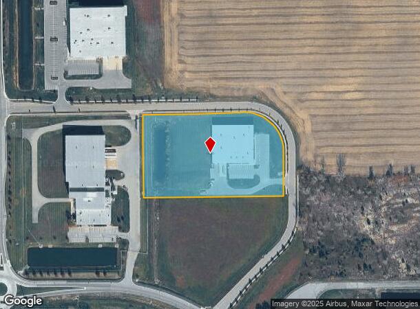 75 Linville Way, Franklin, IN Parcel Map