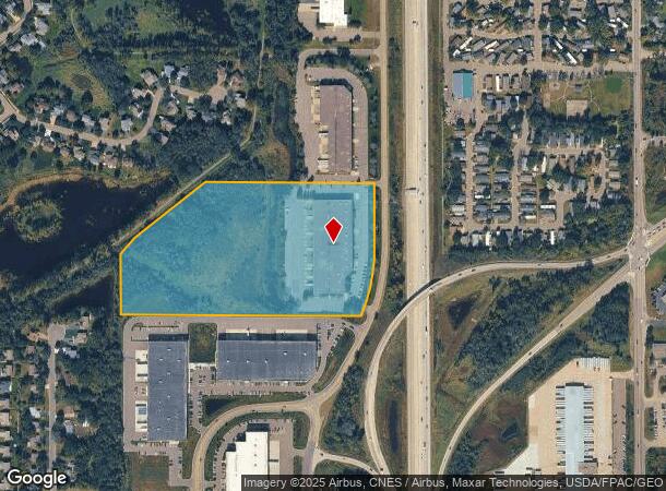  8786 W 35W Service Dr Ne, Minneapolis, MN Parcel Map