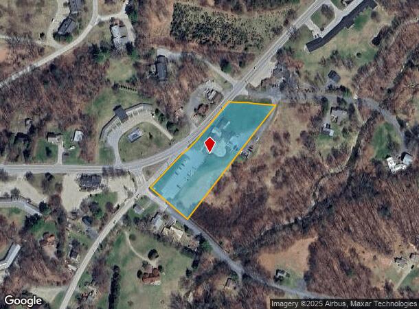  1942 Depot St, Manchester Center, VT Parcel Map