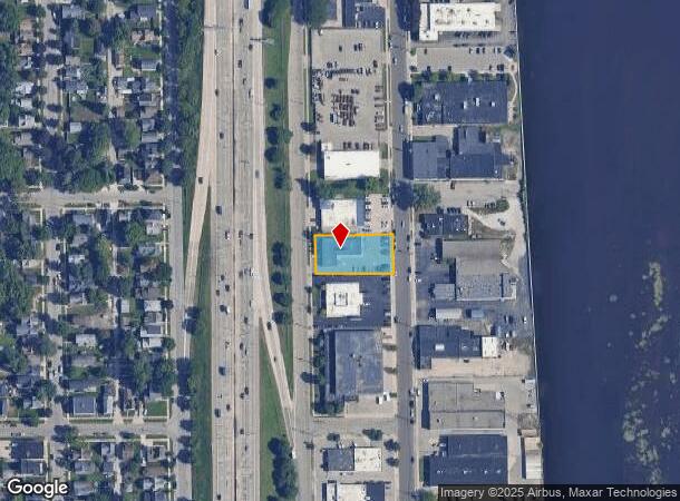 1336 Scribner Ave Nw, Grand Rapids, MI Parcel Map