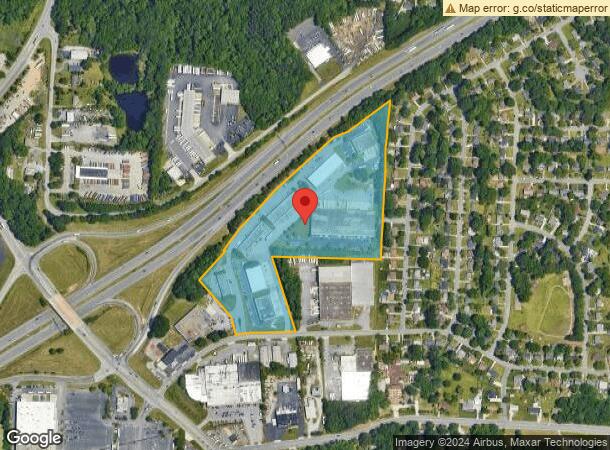  2606 Phoenix Dr, Greensboro, NC Parcel Map