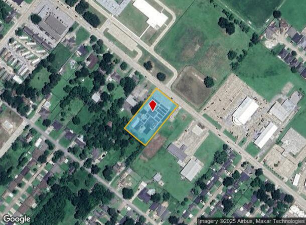 1200 S 27Th St, Nederland, TX Parcel Map