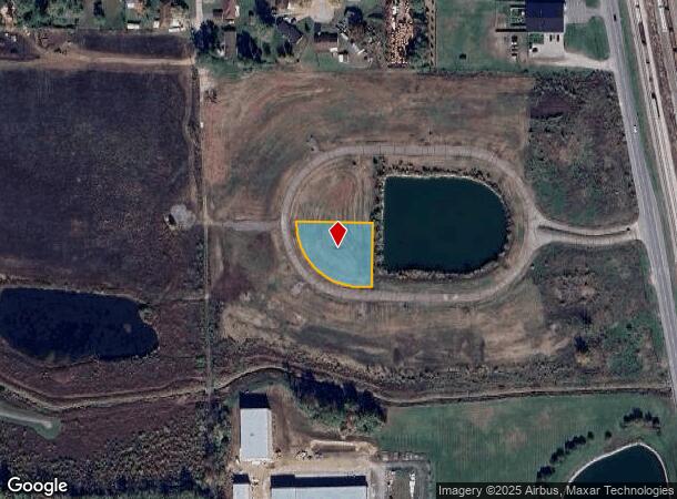  1051 W Omega Dr, Columbus, IN Parcel Map