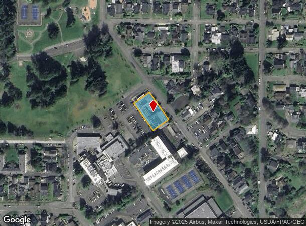  611 N F St N, Aberdeen, WA Parcel Map