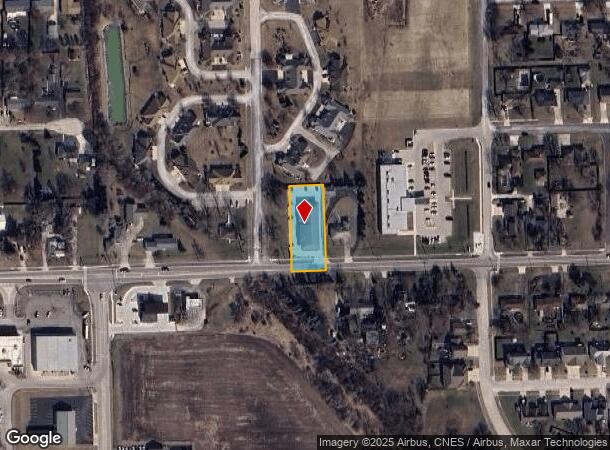  1350 E Division St, Diamond, IL Parcel Map