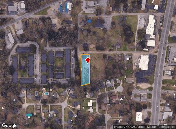  35 Davis Ave, Saraland, AL Parcel Map