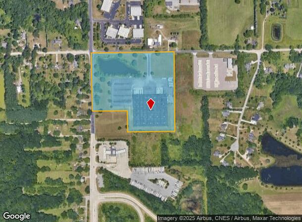  800 Baker Rd, Dexter, MI Parcel Map