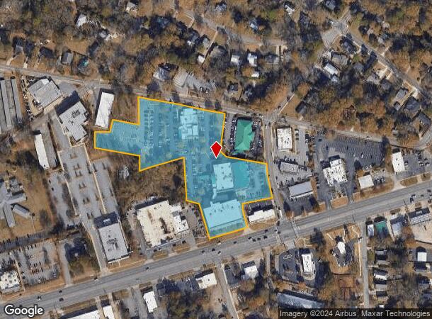  1765 Old West Broad St, Athens, GA Parcel Map