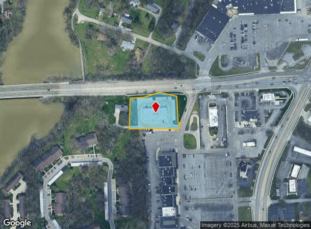 3128 Saint Joe Center Rd, Fort Wayne, IN Parcel Map