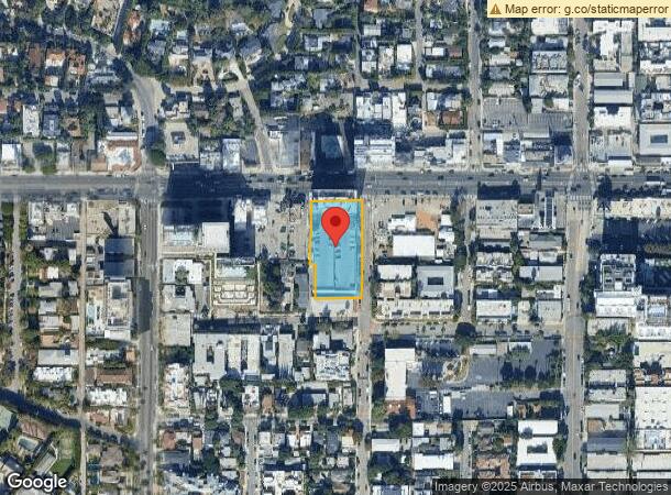  9000 W Sunset Blvd, West Hollywood, CA Parcel Map