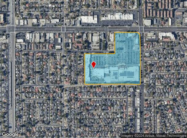  2000 El Camino Real, Santa Clara, CA Parcel Map