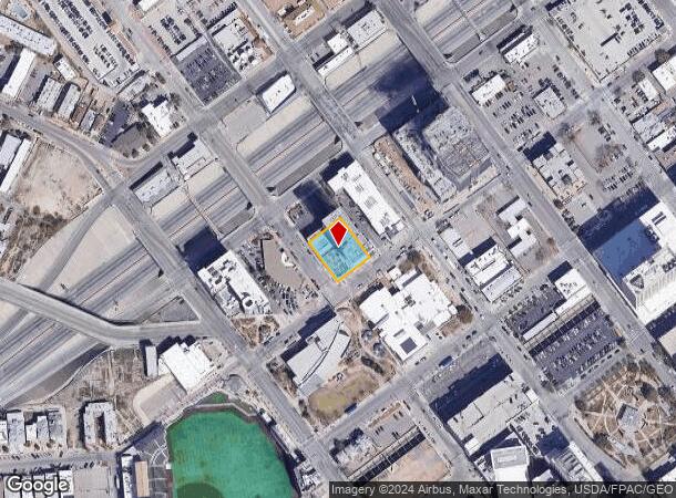  600 N El Paso St, El Paso, TX Parcel Map