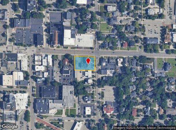 254 Fulton St E, Grand Rapids, MI Parcel Map