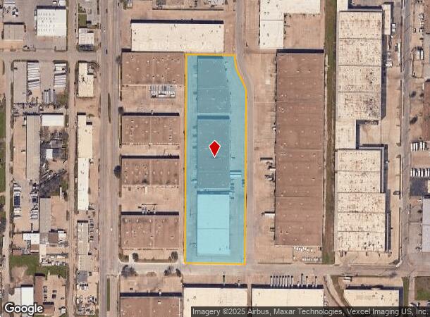  4801 Sharp St, Dallas, TX Parcel Map