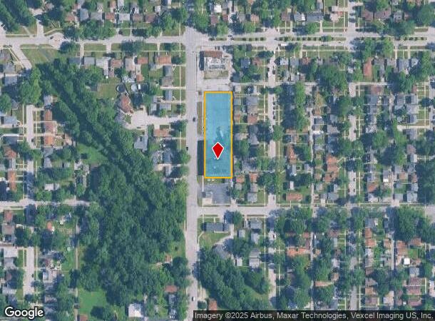 17829 Burnham Ave, Lansing, IL Parcel Map
