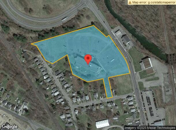  255 Spring St, Sayre, PA Parcel Map