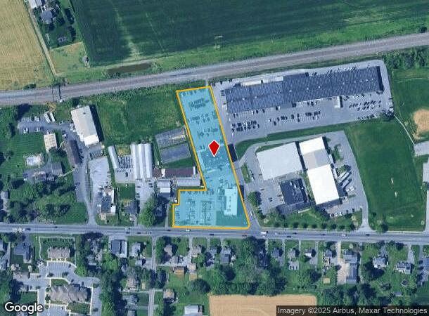  2201 Old Philadelphia Pike, Lancaster, PA Parcel Map