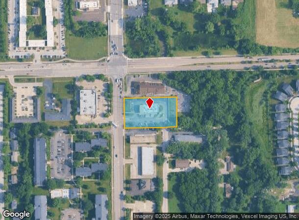 1185 N Farnsworth Ave, Aurora, IL Parcel Map