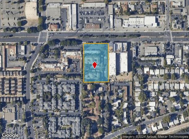  3450 El Camino Real, Santa Clara, CA Parcel Map