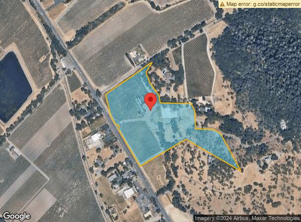  7466 Saint Helena Hwy, Napa, CA Parcel Map