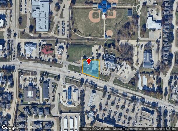 2430 Justin Rd, Lewisville, TX Parcel Map