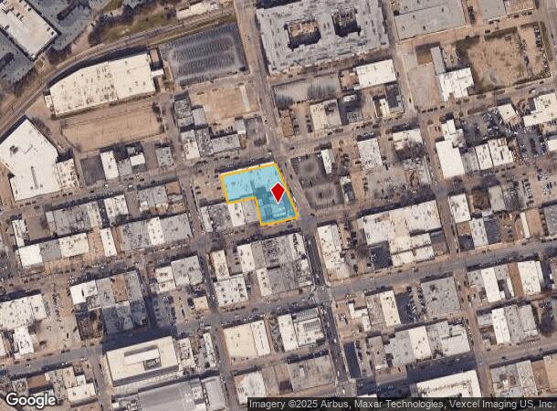  2823 Main St, Dallas, TX Parcel Map