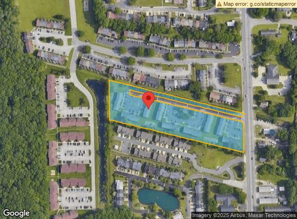  547 Wythe Creek Rd, Poquoson, VA Parcel Map